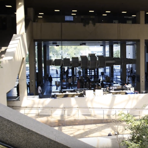 Justice Center interior atrium