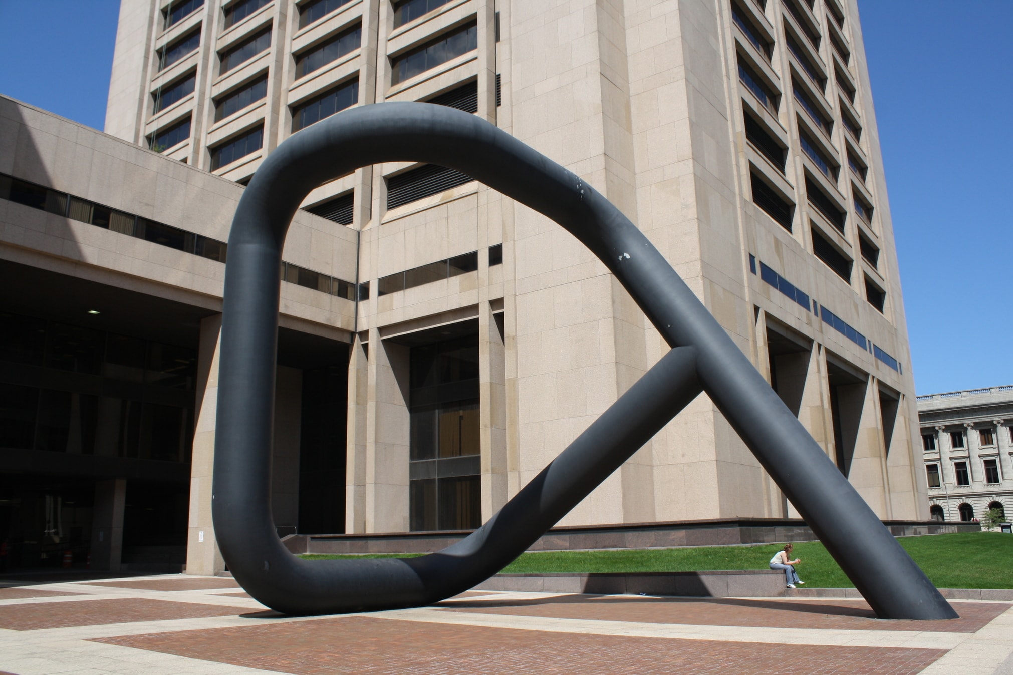 Justice Center sculpture