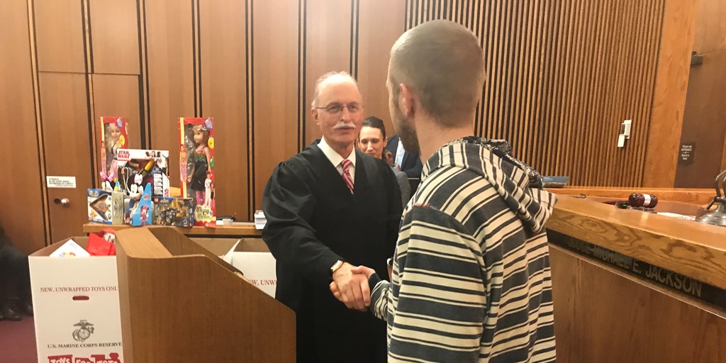 Judge Jackson presides over final Veterans Treatment Court ceremony
