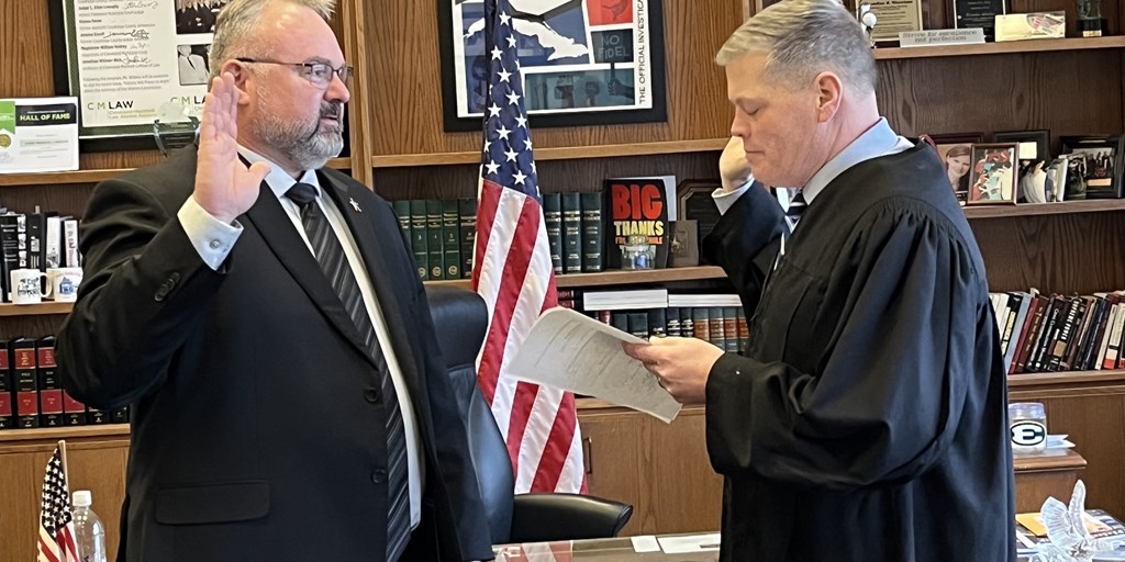 Interim Sheriff Sworn-In