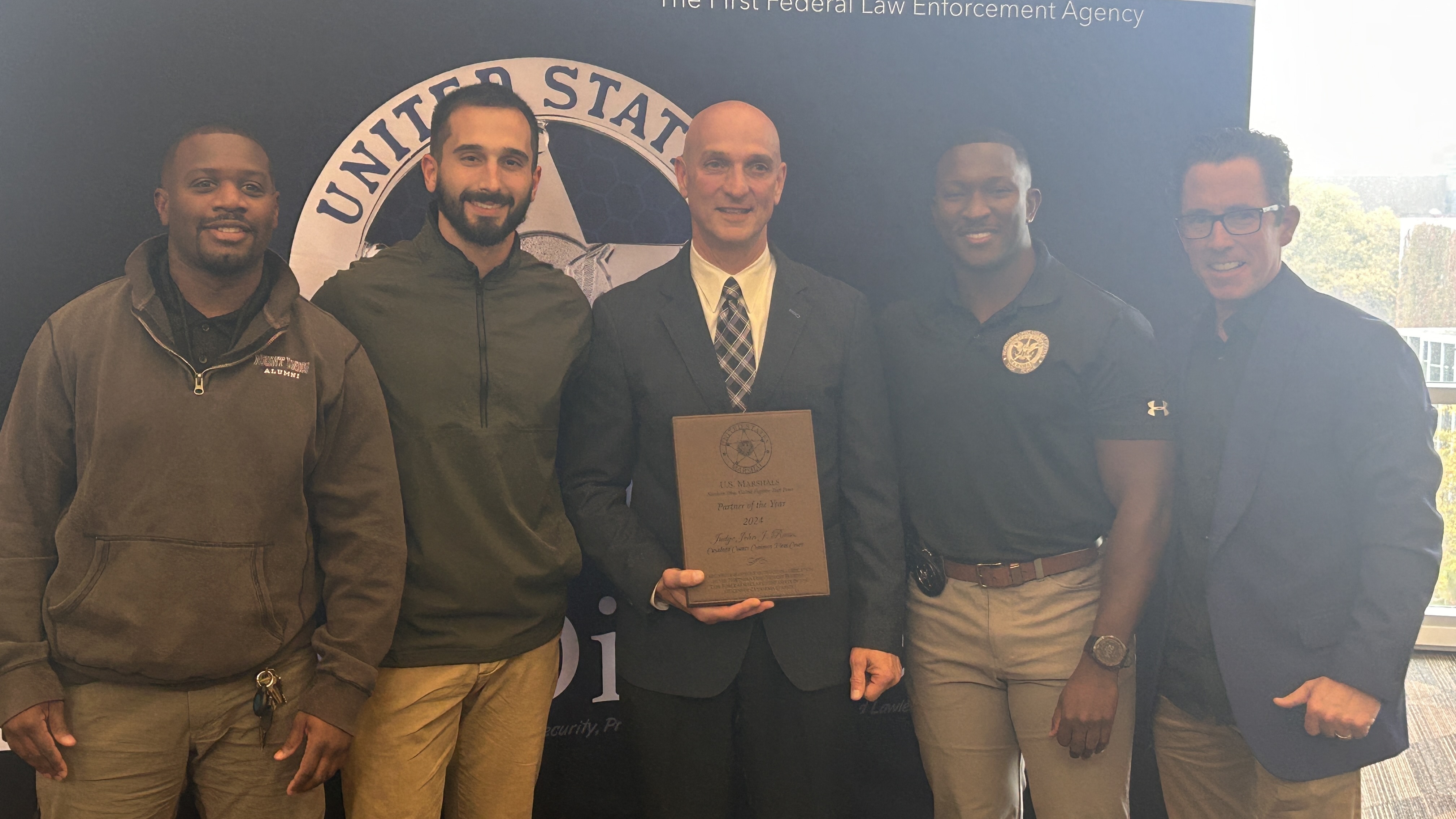 Judge John J. Russo Honored By U.S. Marshals